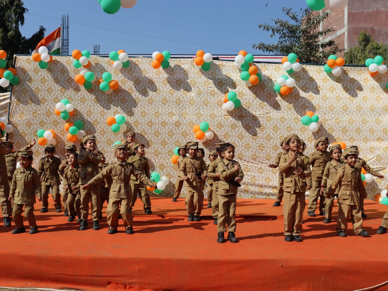 Class V Independence Day celebration