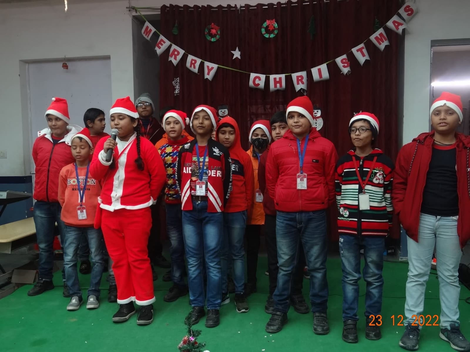 K.G. classroom and learners