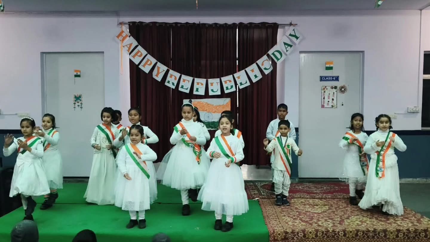 Class VII Independence Day celebration